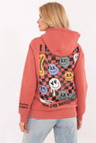 Trendy Women's Casual Hoodie with Stylish Prints and Pockets