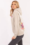 Trendy Women's Hoodie Sweatshirt with Stylish Prints