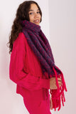 Chic Geometric Pattern Scarf for Stylish Autumn Looks