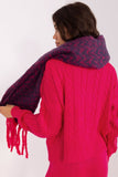 Chic Geometric Pattern Scarf for Stylish Autumn Looks