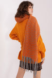 Chic Geometric Pattern Scarf for Stylish Autumn Looks