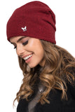 Elegant Women's Wool Hat and Scarf Set for Cold Weather