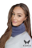 Soft Graphite Neck Warmer for Cozy Winter Styles