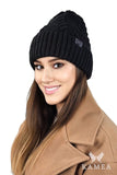 Elegant Black Winter Women's Hat for Ultimate Comfort