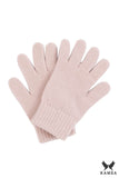 Cozy Woolen Women's Gloves in Pink for Ultimate Warmth