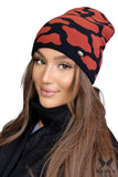 Stylish Two-Tone Women's Hypoallergenic Viscose Hat
