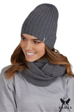 Elegant Graphite Wool Hat for Warmth and Style