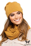 Stylish Mustard Wool Hat for Cozy Autumn & Winter Wear