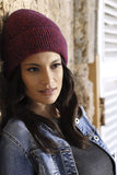 Stylish Red Mix Men's Winter Hat for Comfort & Warmth