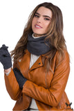 Cozy Graphite Scarf for Autumn & Winter Style