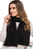 Cozy Black Women's Winter Scarf for Ultimate Comfort