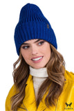 Cozy Cornflower Knit Hat for Stylish Winter Warmth