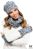 Light Gray Women's Fingerless Gloves for Comfort & Style