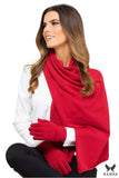 Cozy Red Winter Scarf for Stylish Warmth and Comfort