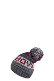 Colorful Youth Hat with Pompom - Stylish Winter Accessory