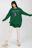 Fashionable Oversized Casual Sweatshirt with Bold Print