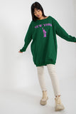 Fashionable Oversized Casual Sweatshirt with Bold Print