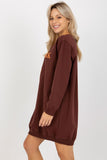 Trendy Women's Oversized Casual Sweatshirt with Bold Print