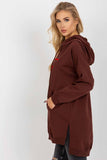 Stylish Women's Casual Sweatshirt with Hood and Pocket