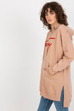 Versatile Women's Casual Hoodie with Stylish Patch & Pocket