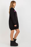 Trendy Women's Oversized Casual Sweatshirt with Bold Print