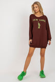 Trendy Oversized Casual Sweatshirt with Eye-Catching Print