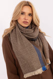 Chic Striped Winter Scarf for Warmth and Style