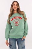 Stylish Women's Casual Sweatshirt with Unique Prints