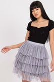 Elegant Ruffled Tulle Skirt for Special Occasions