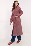 Elegant Double-Breasted Women's Coat with Quilted Lining