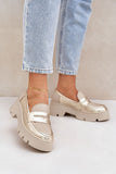 Elegant Women's Leather Moccasins with Comfort Fit