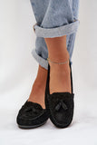 Elegant Women's Suede Moccasins for All-Day Comfort