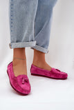 Elegant Women's Suede Moccasins for All-Day Comfort
