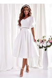 Elegant Ecru Dress for Weddings and Special Occasions