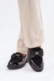 Elegant Bow-Decorated Loafers for Stylish Comfort