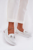 Elegant Lace Leather Ballet Flats for Spring & Summer
