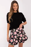 Chic Floral Print Women's High-Waisted Shorts for Any Occasion