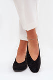 Eco-Suede Ballet Flats with Rounded Toes for Everyday Comfort