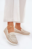Elegant Eco-Leather Women's Moccasins with Comfort Insole