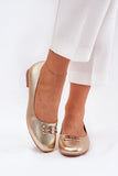 Elegant Eco Leather Ballerina Flats for All-Day Comfort