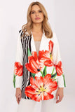 Floral Print Casual Women's Blazer for Stylish Everyday Wear
