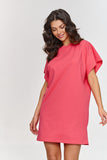 Chic Cotton Dress with Side Slits for Effortless Style