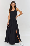 Elegant Maxi Dress with Side Slit for Effortless Style