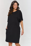 Elegant Short Sleeve Dress with Pockets for Everyday Style