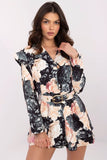 Elegant Floral Jumpsuit with Ruffles for Versatile Occasions