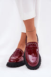 Chic Patent Eco Leather Women's Moccasins for Everyday Style