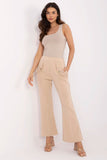 Stylish High-Waisted Bell-Bottom Sweatpants with Pockets