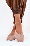 Elegantly Comfortable Women's Suede Ballet Flats