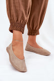 Elegant Suede Women's Ballet Flats for All-Day Comfort