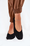 Elegant Suede Women's Ballerinas for All-Day Comfort